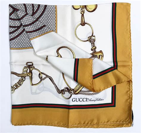 gucci scarf bag original|vintage gucci scarves for sale.